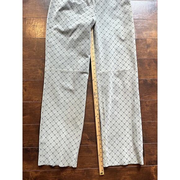 Vintage Wilson MaximaY2K Waist Tie Printed Pull On Straight Leg Leather Suede XL - Picture 9 of 12